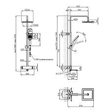 Душова система Kroner KRP Makon — GRP063, фото 2