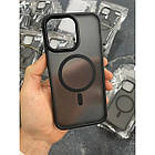 Чохол MagSafe Matte Case для Apple iPhone 14 Plus Black, фото 2