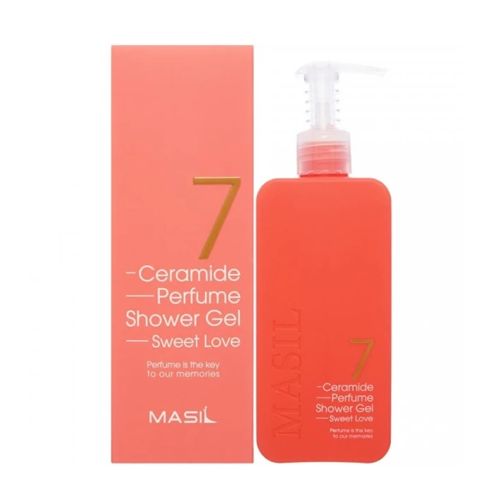 Гель для душу з церамідами "Солодке кохання" MASIL 7 Ceramide Perfume Shower Gel Sweet Love 300ml, фото 1