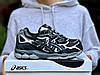 Чоловічі кросівки Asics Gel NYC Black Silver Gore-Tex Асікс Гель Гортекс чорні з сірим, фото 5