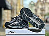 Чоловічі кросівки Asics Gel NYC Black Silver Gore-Tex Асікс Гель Гортекс чорні з сірим, фото 6
