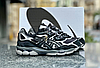 Чоловічі кросівки Asics Gel NYC Black Silver Gore-Tex Асікс Гель Гортекс чорні з сірим, фото 3