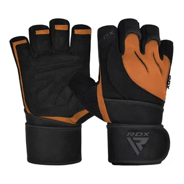 Рукавички для фітнесу RDX MICRO TAN/BLACK PLUS-L
