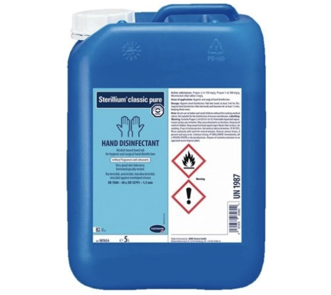 Стериліум класик пур Sterillium classic pure 5 л