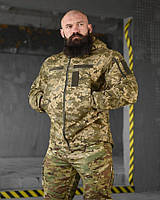 Куртка полевая армейская ENDER пиксель, штурмовая куртка зсу легкая эластичная ткань тувей ty356