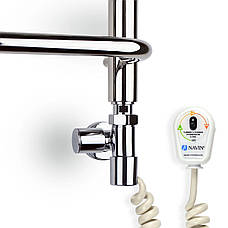 ТЕН Basic 300W хром з таймером для сушарок для рушників, фото 3