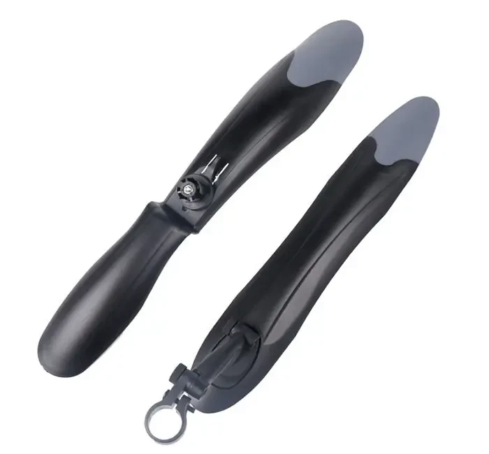 Крила на велосипед щиток болотники DNB-015 26-27,5" швидкознімні чорний, фото 1