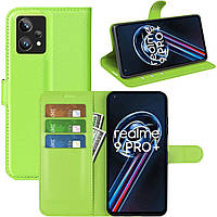 Чохол-книжка Litchie Wallet для Realme 9 Pro Plus Light Green