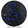 Масажний м'яч PowerPlay PP-4351 Epp Massage Ball (d10) Чорно/Синій, фото 2