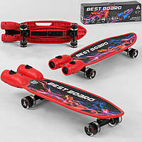 Скейтборд дитячий із димом, музикою та підсвіткою "Best Board"