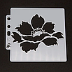 Трафарети для стін під фарбування із зображеннями квітів, 9 трафаретів, фото 7