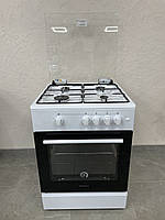 Плита газова з газовою духовкою Grunhelm G4F6612W-0 (Біла)