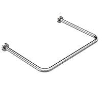 Поручень настінний для раковини нижній, нерж.