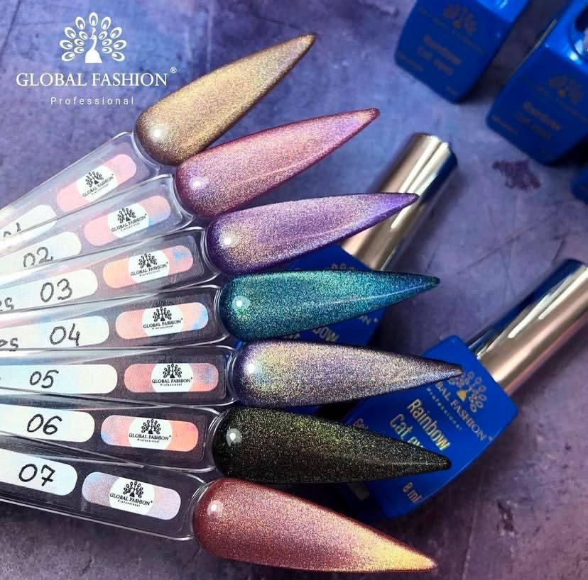 Котяче око Rainbow Laser Cat Eyes e Global Fashion