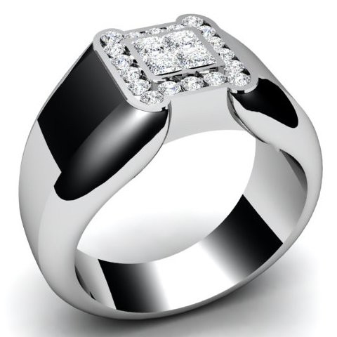 Перстень "Прагнення" із кристалами Swarovski
