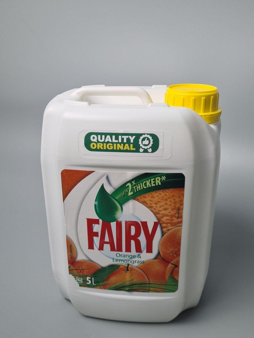 Рідина для миття посуду 5 літрів "Фейрі" Апельсин лимонграс (1 шт.), фото 1
