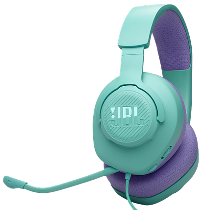 Гарнітура JBL QUANTUM 100M2 Cyan (JBLQTUM100M2CYN), фото 1