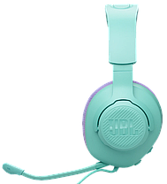 Гарнітура JBL QUANTUM 100M2 Cyan (JBLQTUM100M2CYN), фото 4