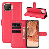 Чохол-книжка Litchie Wallet для Oppo A73 Red