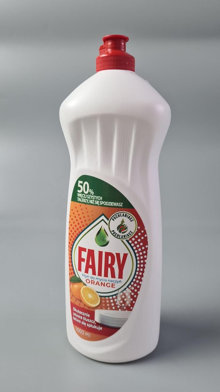 Мийний засіб для посуду Fairy 1 л. Апельсин (1 шт.), фото 1