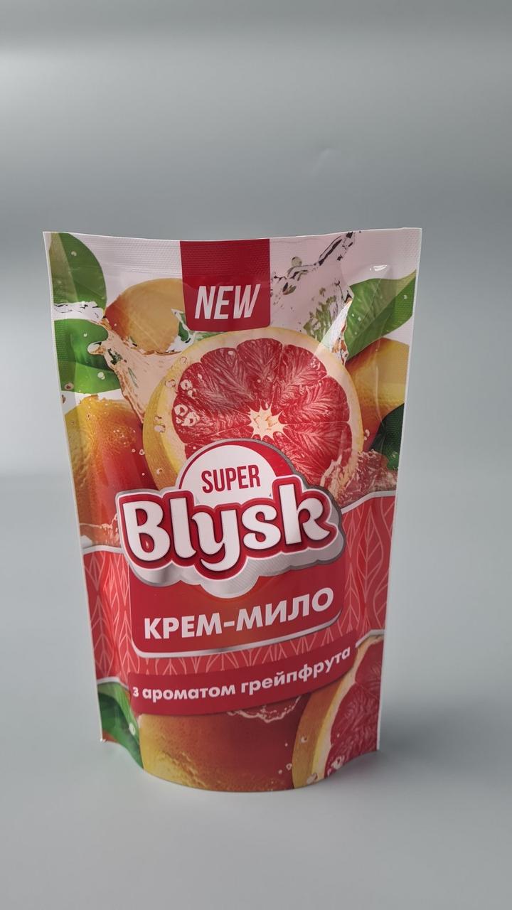 Мило рідке крем Super Blysk 460 мл дой-пак Грейфрут (1 шт.), фото 1