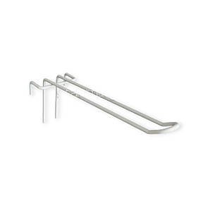 Гачки  на торгову сітку 17 см Ø 4 мм металеві подвійні