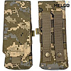 Підсумок на 2 магазини АК закритий м'який Піксель MELGO