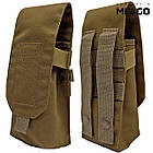 Підсумок на 2 магазини АК закритий м'який Койот MELGO