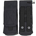 Підсумок на 2 магазини АК закритий м'який Чорний MELGO