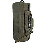 Тактична сумка - баул 90 л Оксфорд 600 Д ПВХ Олива MELGO