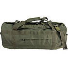 Тактична сумка - баул 65 л Оксфорд 600 Д ПВХ Олива MELGO