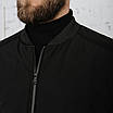 Куртки демісезонні чоловічі від виробника 48-56 чорний, фото 3