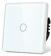 WIFI автоматизація клімату 1DAL ClimeKit WF3W | Датчик температури та вологості + Сенсорний вимикач Білий, фото 7