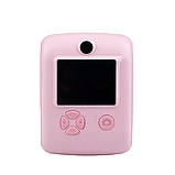 Фотоапарат дитячий акумуляторний Yimi X17 Print Camera Mini Full HD Рожевий, фото 5