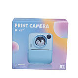 Фотоапарат дитячий акумуляторний Yimi X17 Print Camera Mini Full HD Рожевий, фото 6