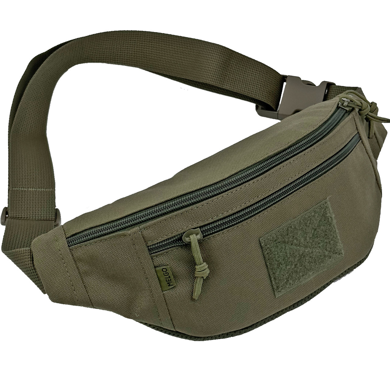 Тактична поясна сумка-бананка MELGO Олива Cordura 1000 D