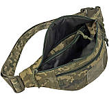 Тактична поясна сумка-бананка Піксель ММ-14 Cordura 500 D MELGO, фото 4