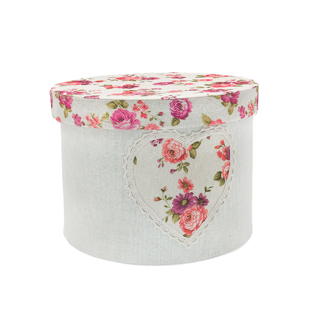 Короб Handy Home "Квіти" з кришкою, 30х20 см (FB-22)