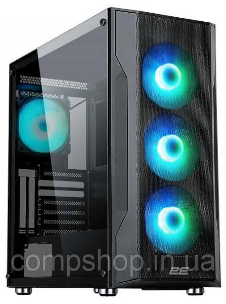 Корпус Midi-Tower без БЖ 2E GAMING Splendor G4301 (ATX, 2xUSB3.0, 1xType-C, 4x120 мм ARGB, controller with, фото 1