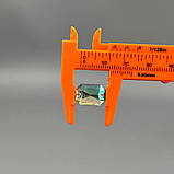 20 шт - Стрази акрилові пришивні 10х14 мм, хамелеон, фото 3