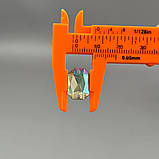 20 шт - Стрази акрилові пришивні 10х14 мм, хамелеон, фото 4