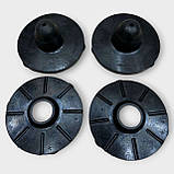 Прокладки задньої пружини 2верх+2низ Део Ланос,Нексія, Сенс вир-во Україна, фото 5