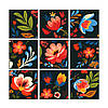 Картина за номерами Riviera Blanca Петриківський квіт 25x25 см (RB-0990), фото 2
