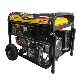 Генератор бензиновий 5.5 кВт Форте FG6500E