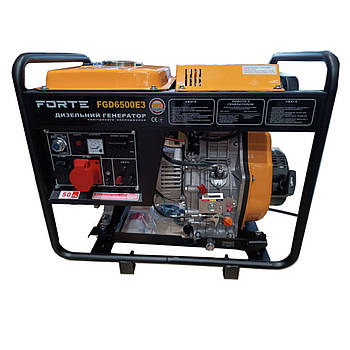 Генератор дизельный 5.5 кВт Forte FGD6500E3