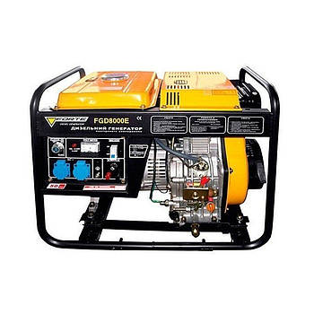 Генератор дизельний 6.5 кВт Forte FGD8000E