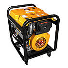 Генератор дизельний 8 кВт Forte FGD11000E, фото 3