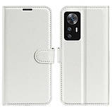 Чохол-книжка Litchie Wallet для Xiaomi 12T / 12T Pro White, фото 7