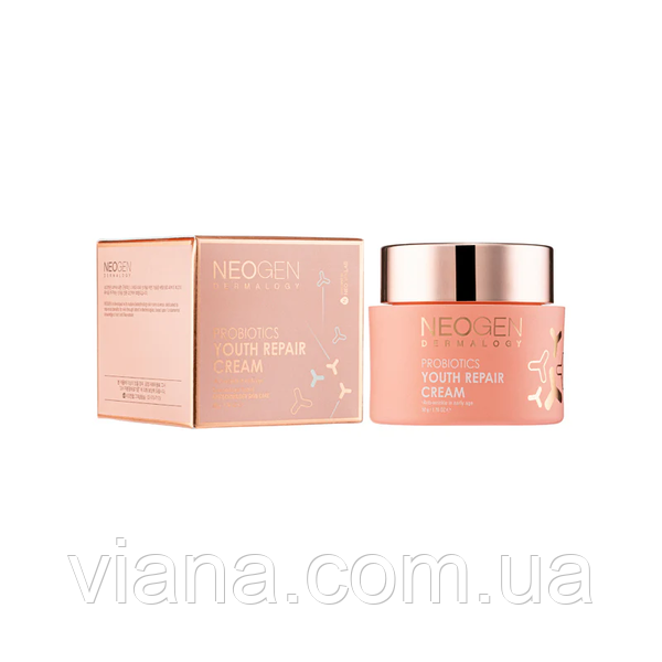 Neogen Dermalogy Probiotics Youth Repair Cream Відновлюючий крем з пробіотиками та пептидами 50 г