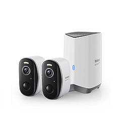 IP-камера відеоспостереження Baseus Security N1 Plus Outdoor Camera 2K 2-Cam Kit White AU